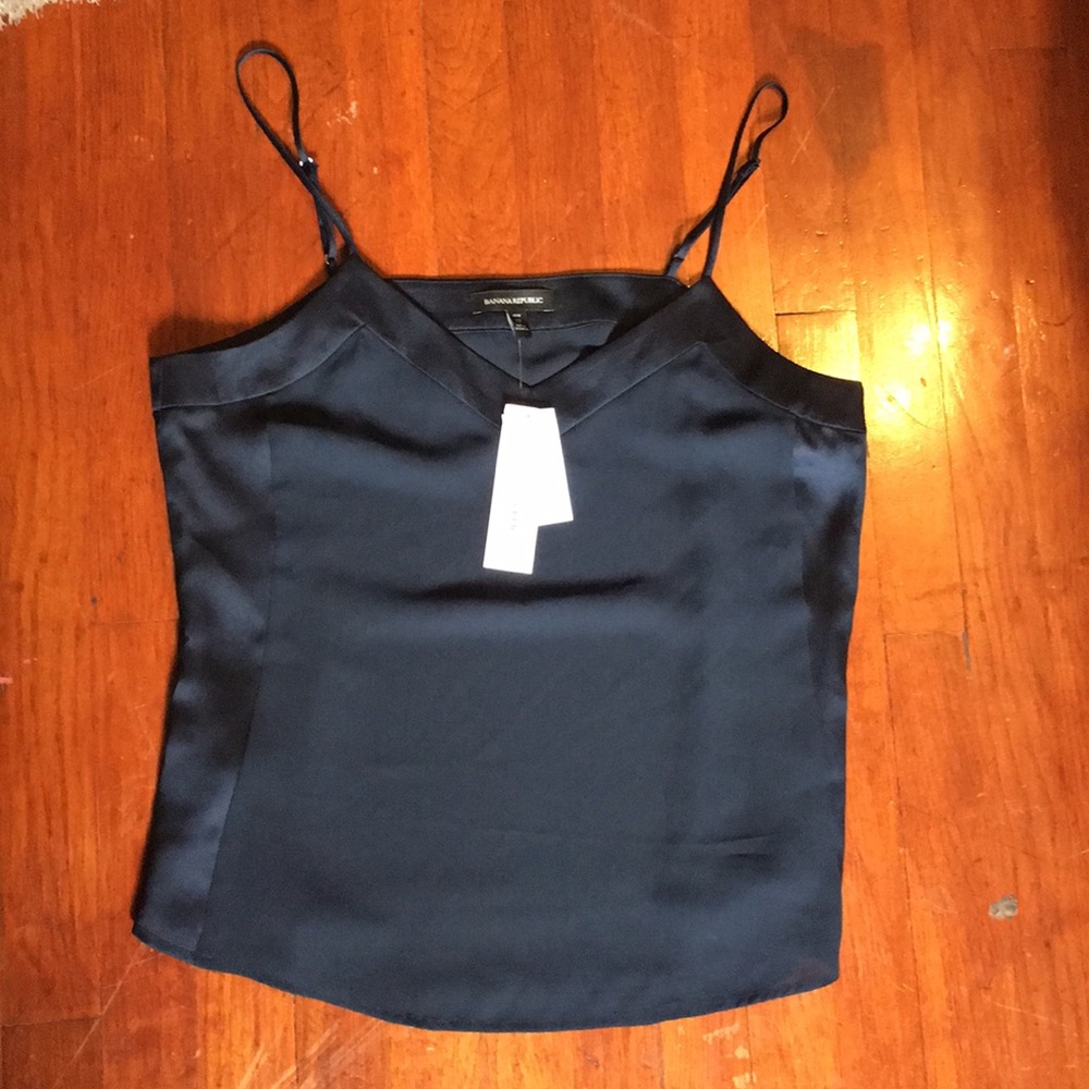 Banana Republic Blouse Top sz 12 Petite NWT